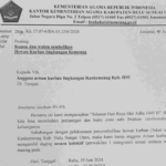 Kupon dan Waktu Sembelihan Hewan Kurban Lingkungan Kemenag HSU