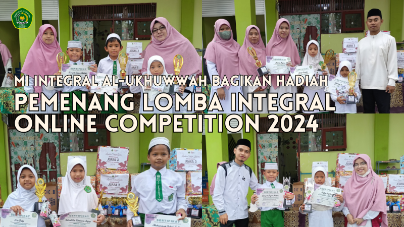 MI Integral Al-Ukhuwwah Bagikan Hadiah untuk Pemenang Lomba Integral Online Competition 2024