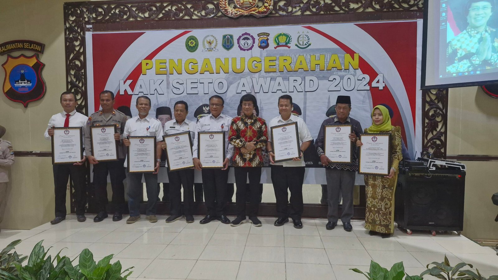 Ka.Kankemenag HSU Terima Penghargaan Kak Seto Award 2024