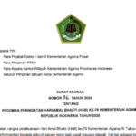 Surat Edaran No 36 Tahun 2024 Tentang Pedoman HAB ke-79